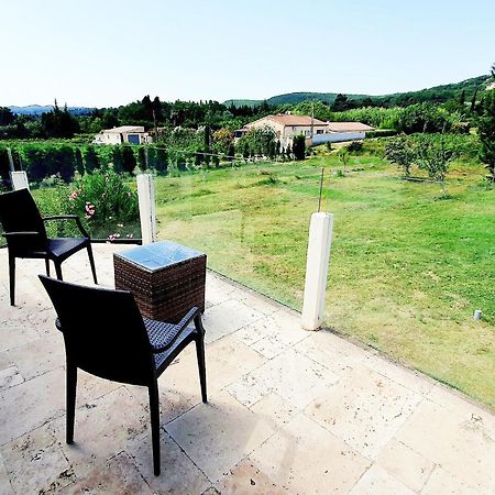 Superbe Chambre Avec Terrasse, Parking Prive, Jardin, Calme, Climatisation, 10 Mn Pont Du Gard #7 Appartement Rochefort-du-Gard Buitenkant foto