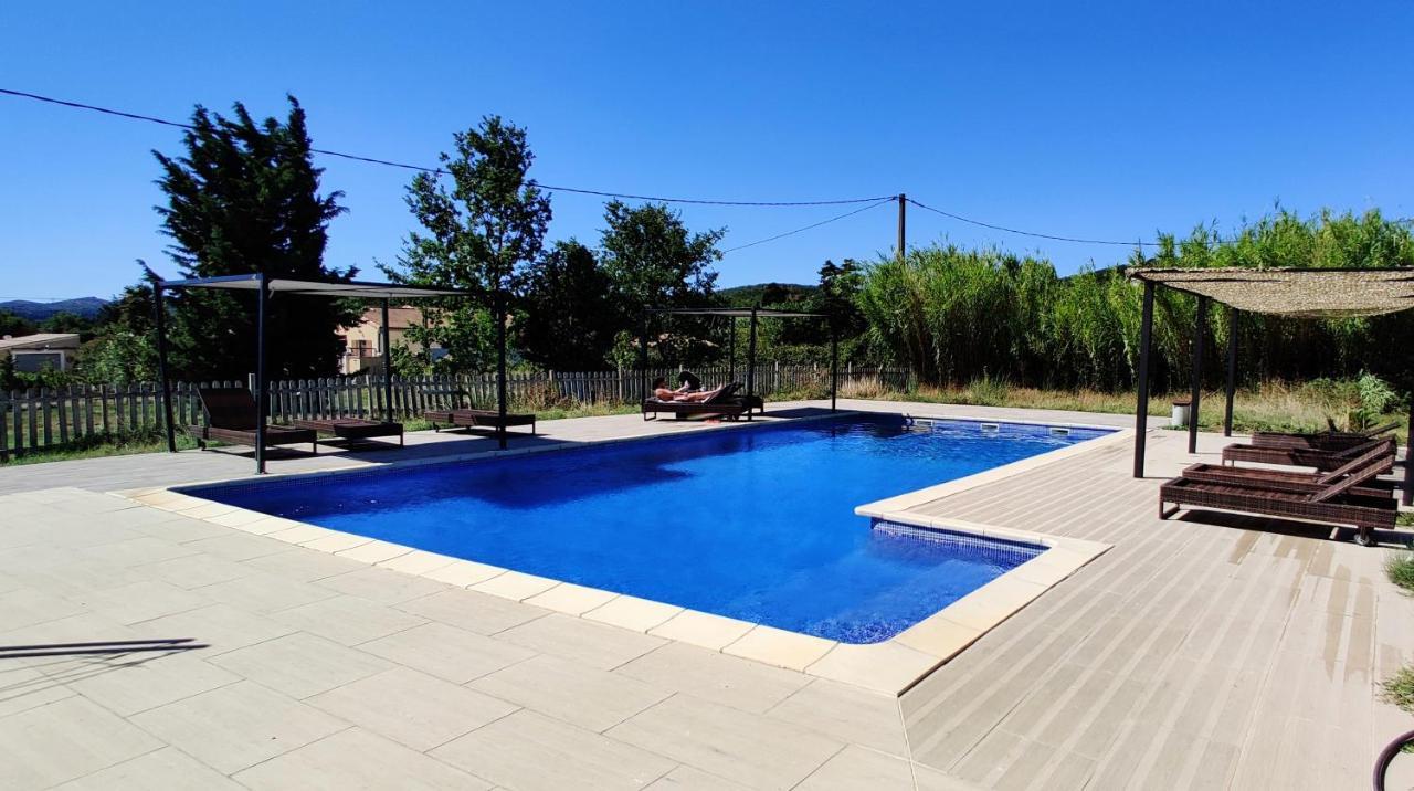 Superbe Chambre Avec Terrasse, Parking Prive, Jardin, Calme, Climatisation, 10 Mn Pont Du Gard #7 Appartement Rochefort-du-Gard Buitenkant foto